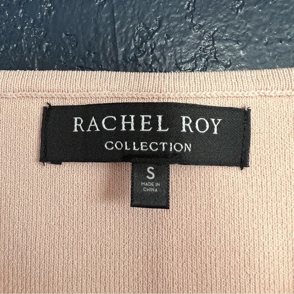 Rachel Roy Collection Blush Pink Sleeveless Knit Blouse - Picture 3 of 3